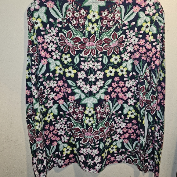Talbots sz. Large multi color tshirt - Picture 3 of 4